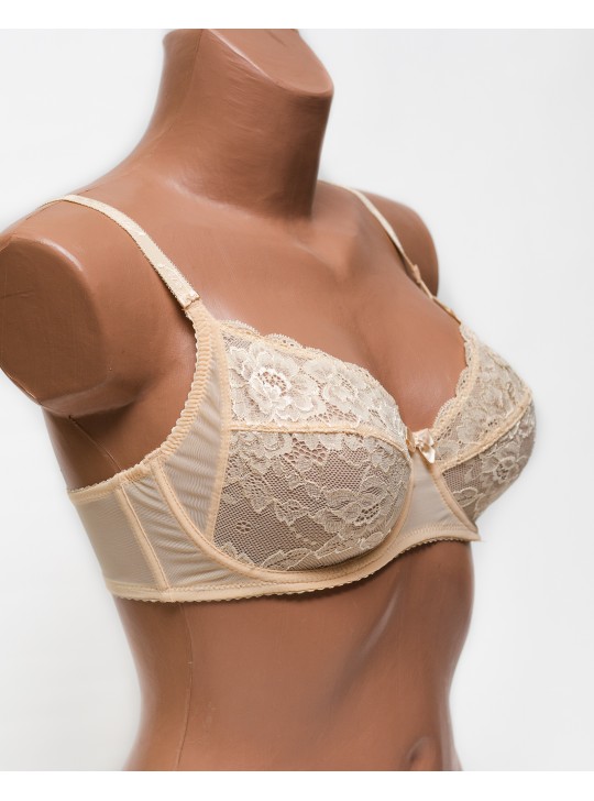 Бюстгальтер с мягкой чашкой Anfen 31-012 бежевый 31-012-1