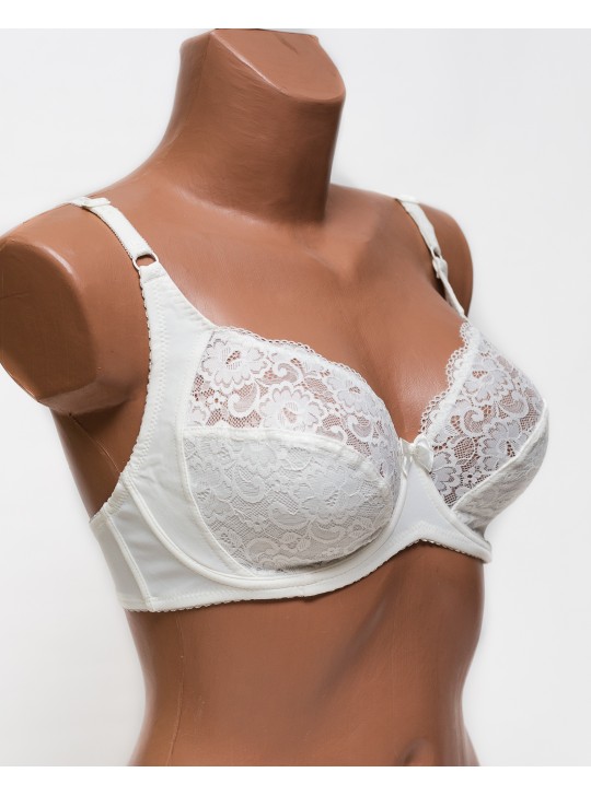 Бюстгальтер з м'якою чашкою Anfen 3-470 молочний 3-470-2