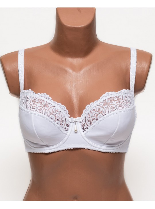 Бюстгальтер с мягкой чашкой Anfen 2-355 белый 2-355-1