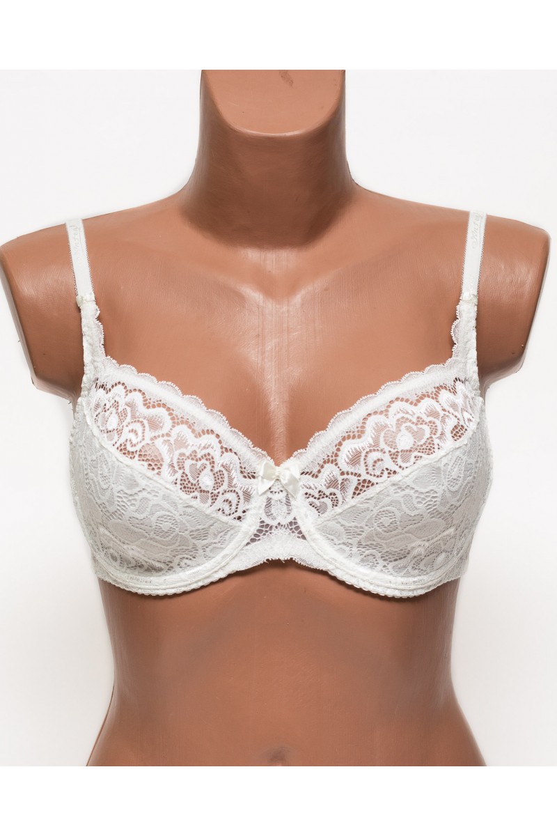 Бюстгальтер с мягкой чашкой Anfen 204 молочный 204-1