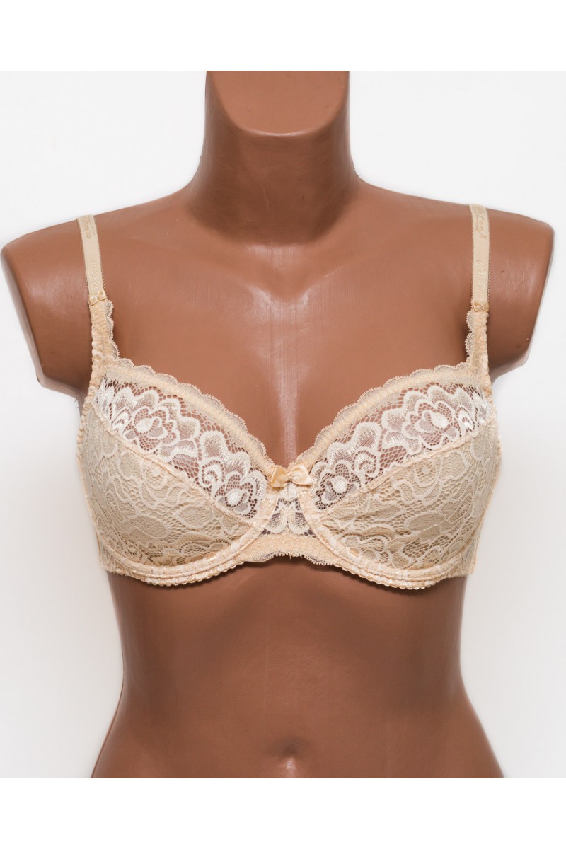 Бюстгальтер с мягкой чашкой Anfen 204 бежевый 204-2