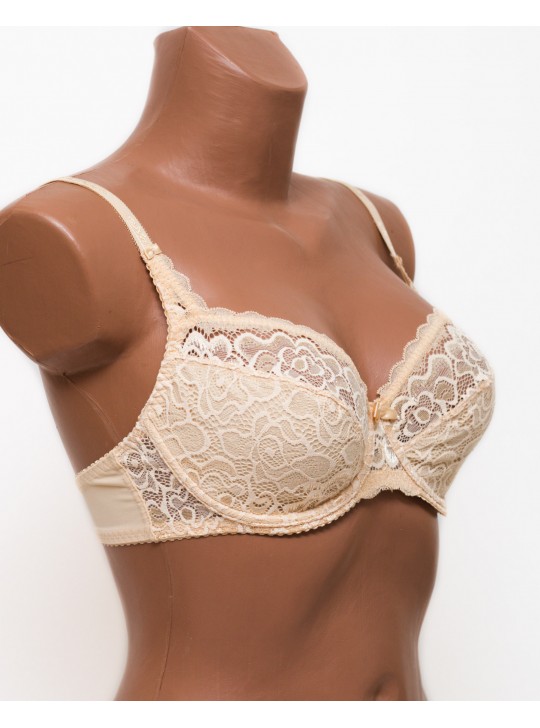 Бюстгальтер с мягкой чашкой Anfen 204 бежевый 204-2