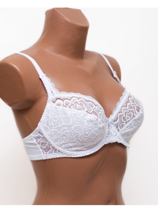 Бюстгальтер с мягкой чашкой Anfen 204 белый 204-3