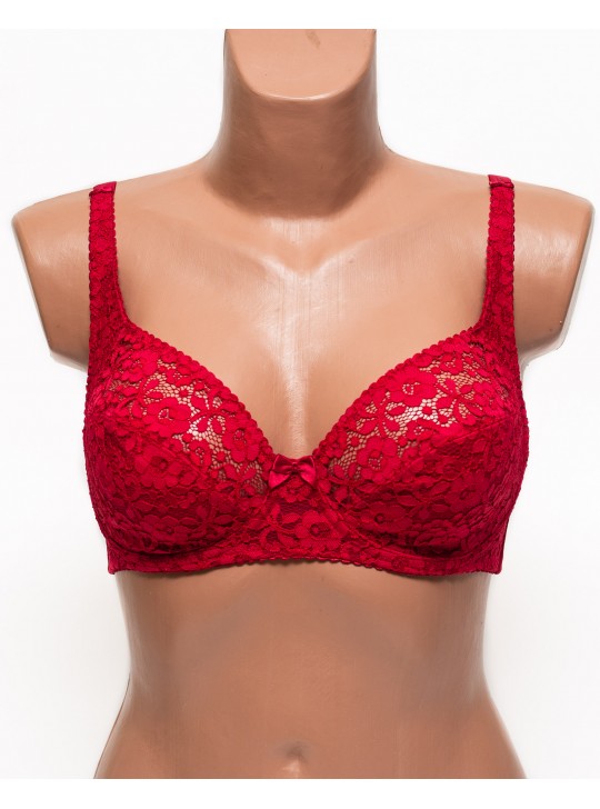 Бюстгальтер Anfen 3-419 бордовый 3-419-7