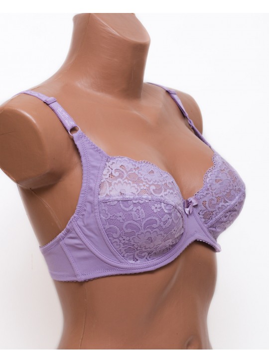 Бюстгальтер з м'якою чашкою Anfen 3-470 бузковий 3-470-8