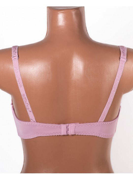 Бюстгальтер мереживний з м'якою чашкою Anfen 31-007 пудра 31-007-1