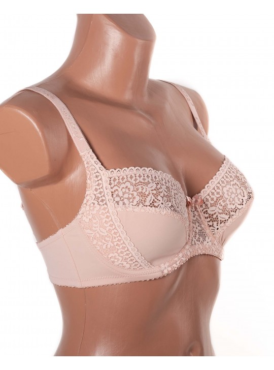 Бюстгальтер мереживний з м'якою чашкою Anfen 31-022 капучино 31-022-3