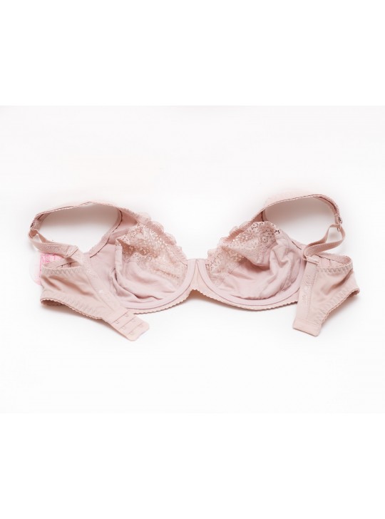 Бюстгальтер кружевной с мягкой чашкой Anfen 31-065 пудра 31-065-1