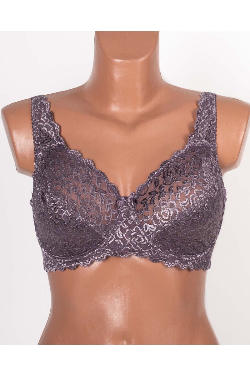 Бюстгальтер з м'якою чашкою Anfen 408-55 коричневий 408-55-3