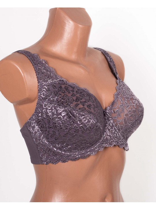 Бюстгальтер з м'якою чашкою Anfen 408-55 коричневий 408-55-3