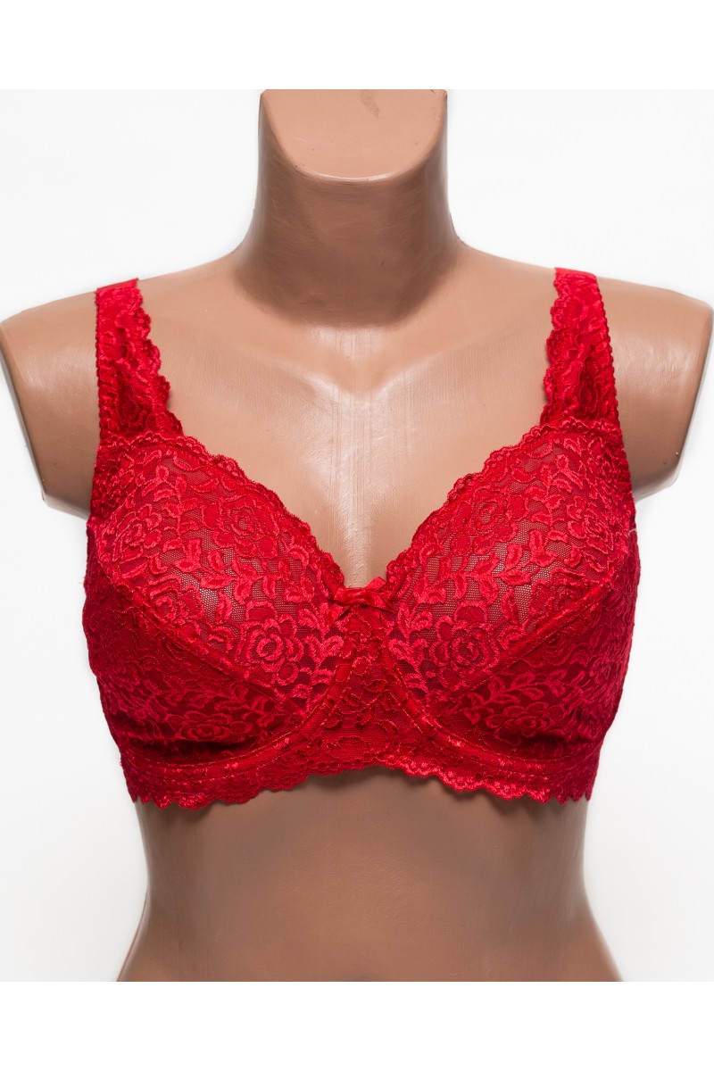 Бюстгальтер з м'якою чашкою Anfen 408-55 червоний 408-55-9