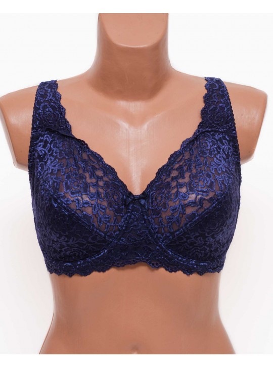 Бюстгальтер з м'якою чашкою Anfen 408-55 синій 408-55-8
