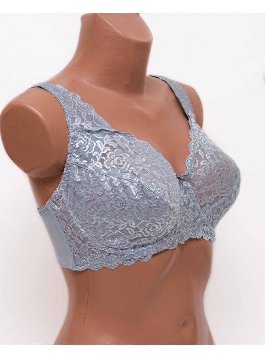 Бюстгальтер з м'якою чашкою Anfen 408-55 сірий 408-55-14