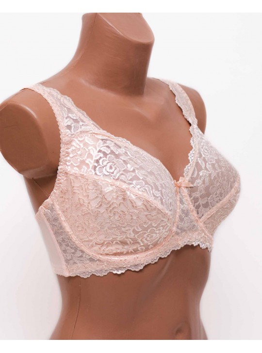 Бюстгальтер з м'якою чашкою Anfen 408-55 персиковий 408-55-12