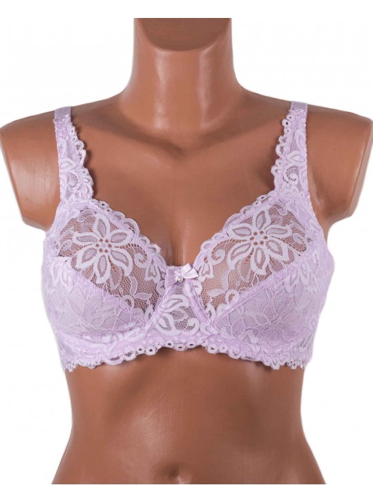 Бюстгальтер Anfen мереживний 5-655 бузковий 5-655-4