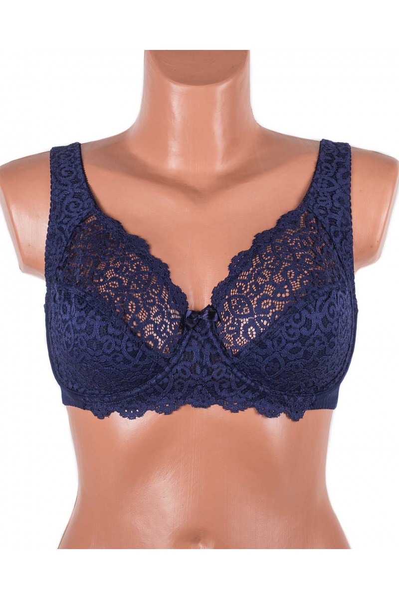Бюстгальтер з м`якою чашкою Anfen 5-691 синій 5-691-3