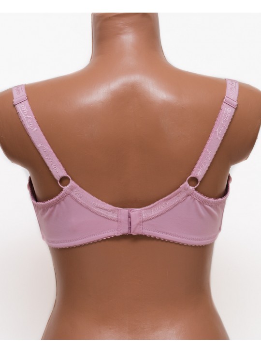 Бюстгальтер с вышивкой Anfen 5-705 пудра 5-705-2