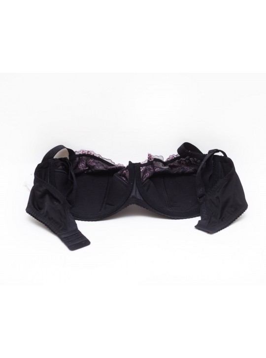 Бюстгальтер с вышивкой Anfen 5-705 черный 5-705-3