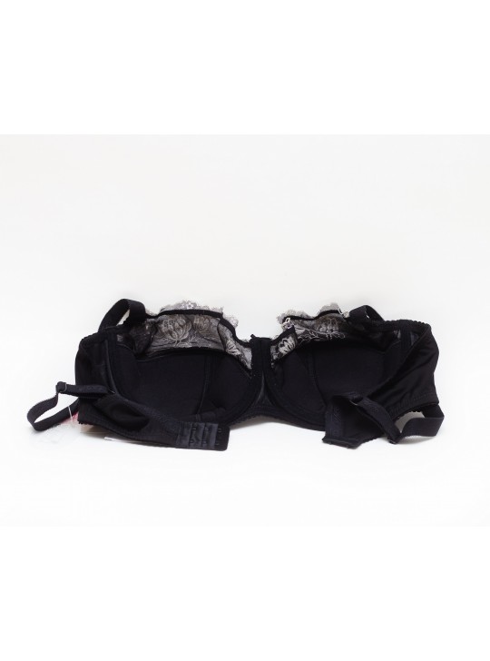 Бюстгальтер с вышивкой Anfen 5-705 черный 5-705-5