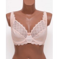 Бюстгальтер кружевной с мягкой чашкой Anfen 5-707 персиковый 5-707-4