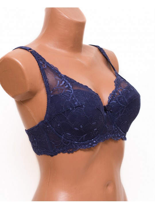 Бюстгальтер мереживна м'яка чашка Anfen 919 джинс 919-10