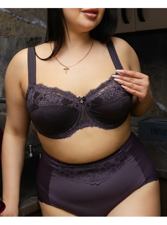 Бюстгальтер анжеліка балконет Anfen 24-003 мокко 24-003-4 Бюстгальтер анжеліка балконет Anfen 24-003 мокко 24-003-4