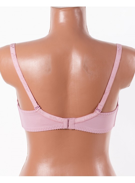 Бюстгальтер мереживний з м'якою чашкою Anfen 3-249 пудра 3-249-1