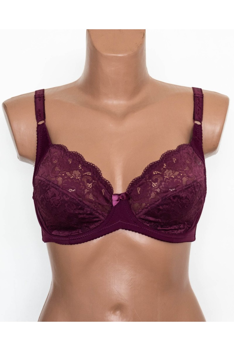 Бюстгальтер з м'якою чашкою Anfen 3-470 марсала 3-470-12