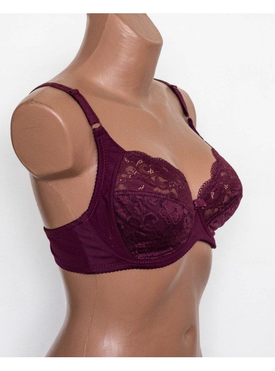 Бюстгальтер з м'якою чашкою Anfen 3-470 марсала 3-470-12