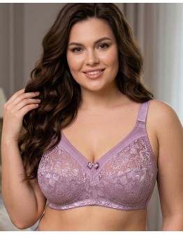 Бюстгальтер мереживний без кісточок Anfen 4-265 мокко 4-265-1