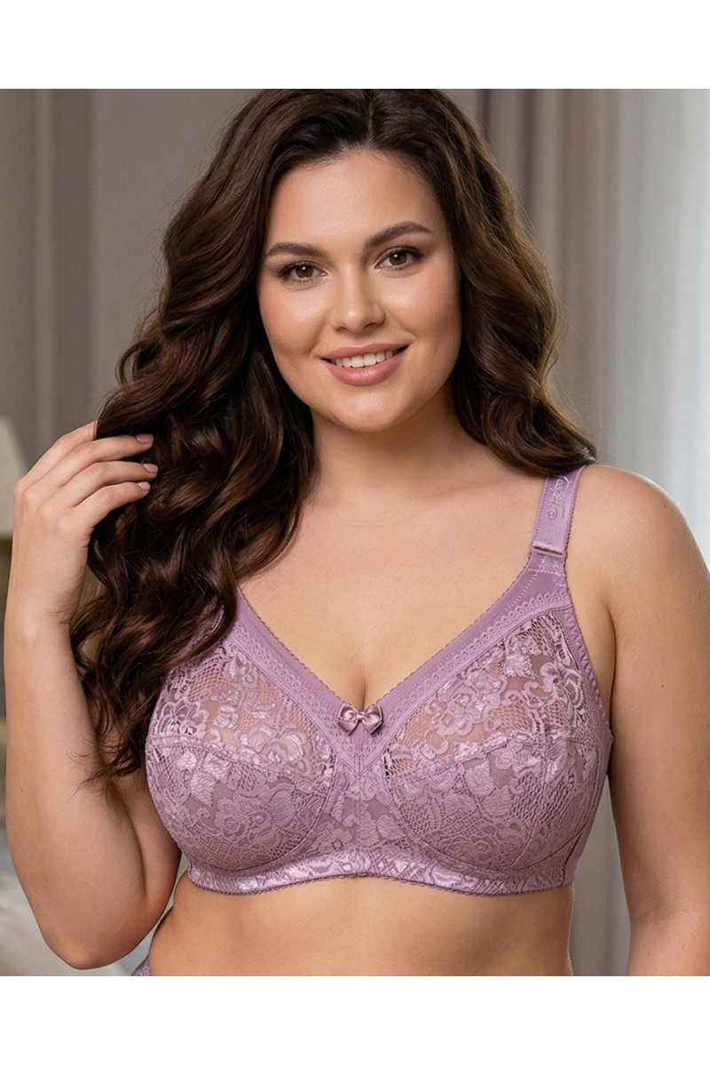 Бюстгальтер мереживний без кісточок Anfen 4-265 мокко 4-265-1