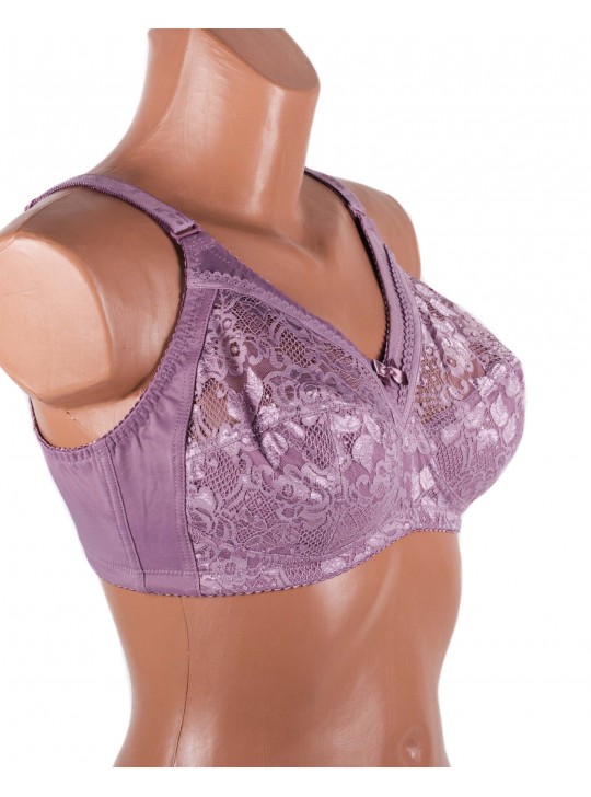 Бюстгальтер мереживний без кісточок Anfen 4-265 мокко 4-265-1