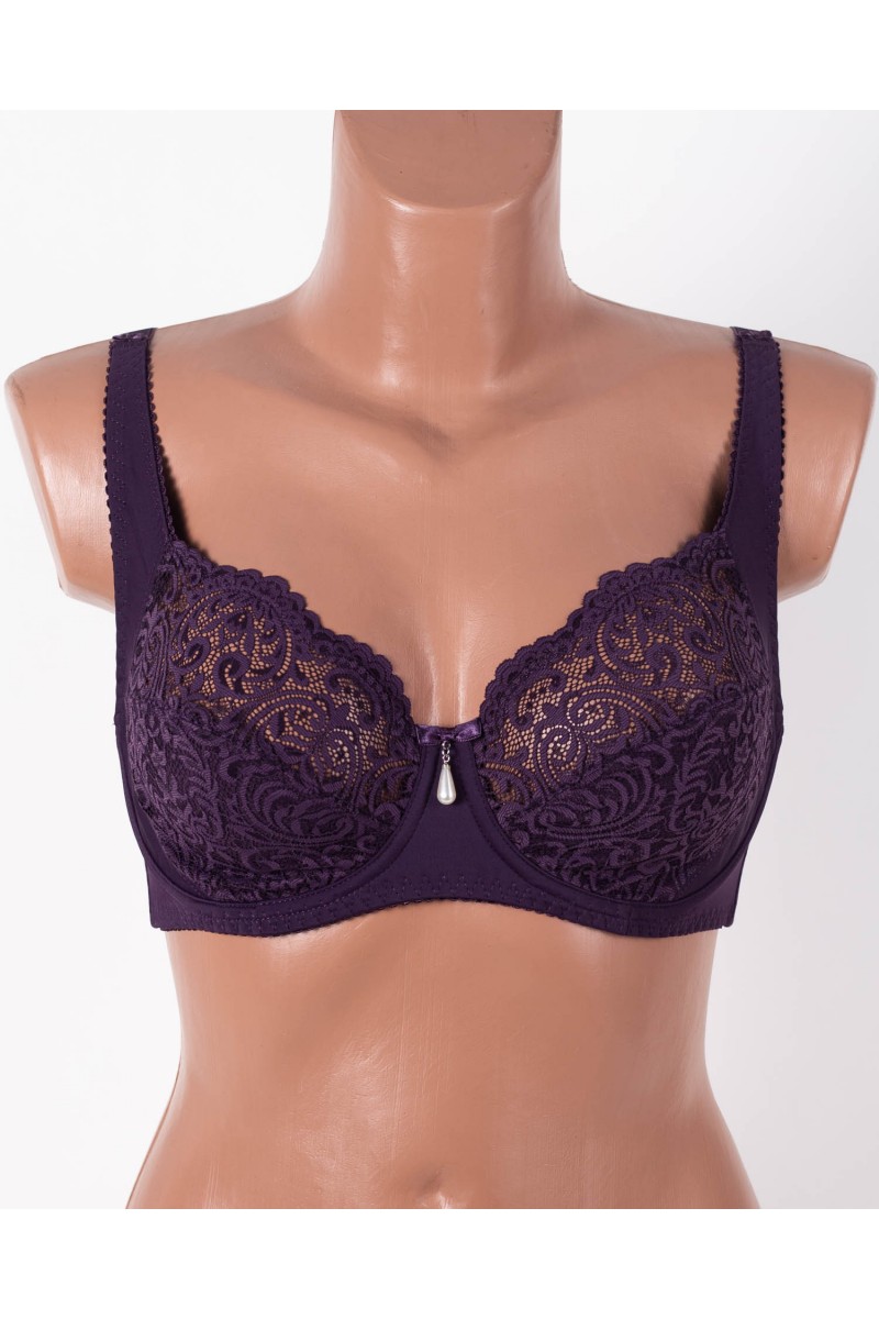 Бюстгальтер з м'якою чашкою Anfen 4-912 фіолетовий 4-912-8