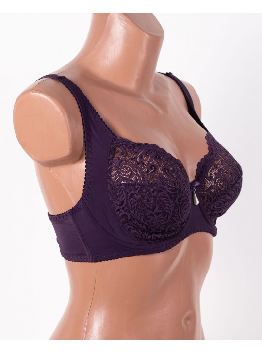 Бюстгальтер з м'якою чашкою Anfen 4-912 фіолетовий 4-912-8