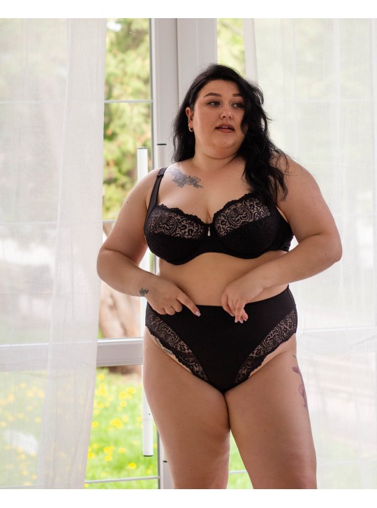 Бюстгальтер з м'якою чашкою Anfen 4-912-2 чорний 4-912-3