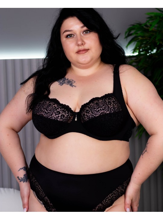 Бюстгальтер з м'якою чашкою Anfen 4-912-2 чорний 4-912-3