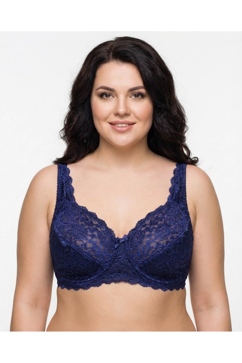 Бюстгальтер з м'якою чашкою Anfen 408-55 синій 408-55-8