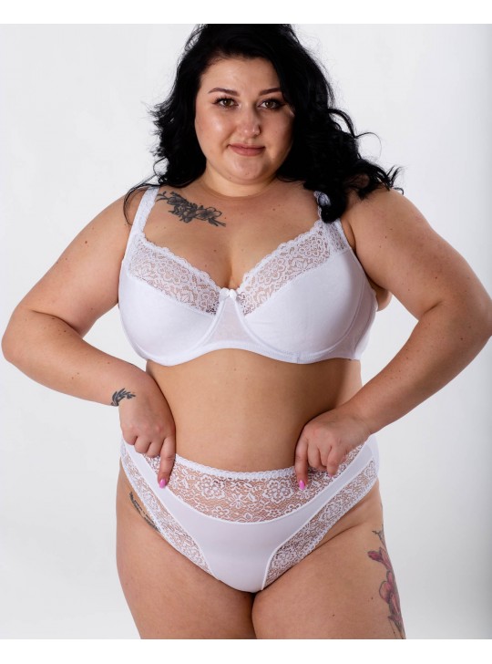Бюстгальтер м'яка чашка на тонкому поролоні Annajolly 60988 білий 5517-2