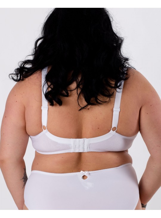 Бюстгальтер м'яка чашка на тонкому поролоні Annajolly 60988 білий 5517-2