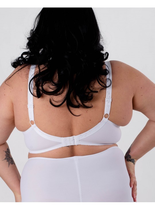 Бюстгальтер м'яка чашка на тонкому ущільнювачі Finikin 5036 білий  5520-2