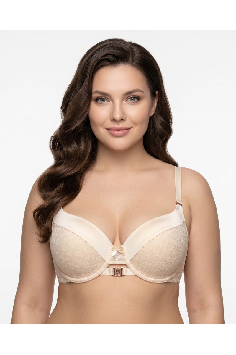 Бюстгальтер гладка чашка тонкий поролон Fnniss 7217 бежевий 5599-2