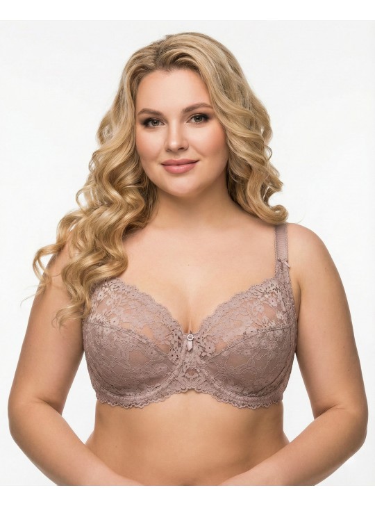 Бюстгальтер Lanny mode мереживний 11399 капучіно 11399-5