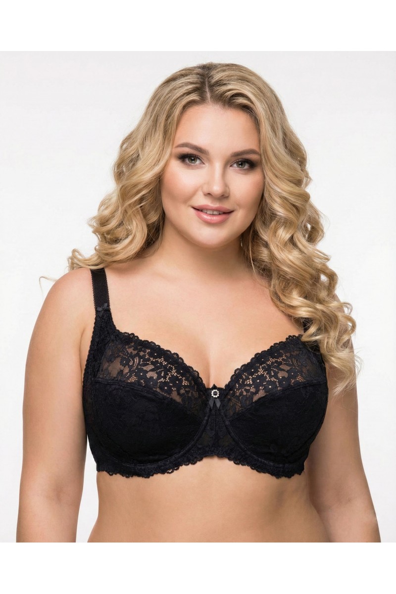 Бюстгальтер Lanny mode мереживний 11399 чорний 11399-4