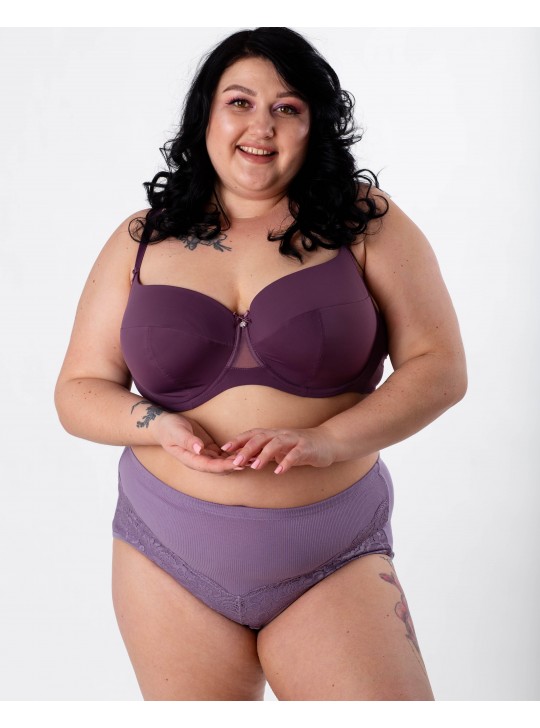 Бюстгальтер гладка чашка на тонкому поролоні Lanny mode 11555 мокко 11555-4