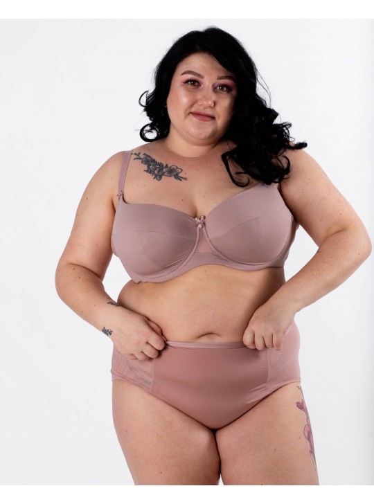 Бюстгальтер гладка чашка на тонкому поролоні Lanny mode  11555 капучіно 11555-3