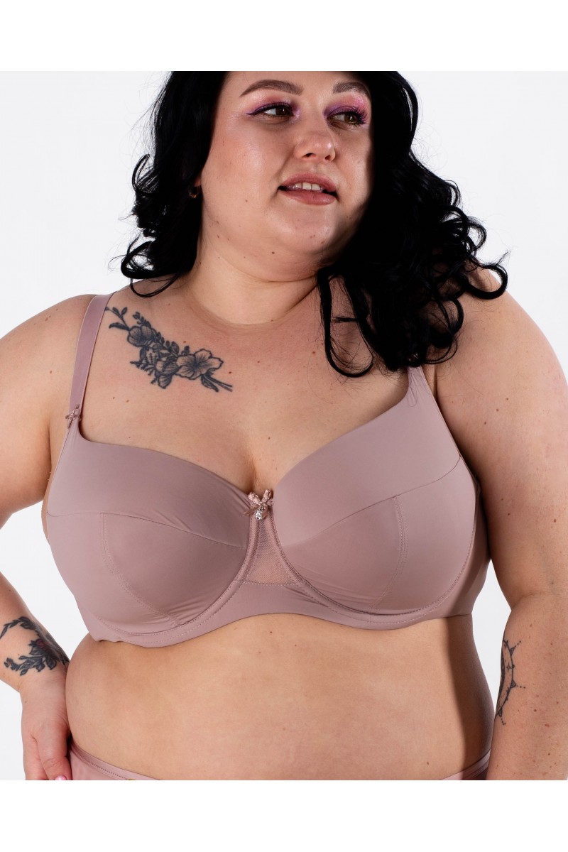Бюстгальтер гладка чашка на тонкому поролоні Lanny mode  11555 капучіно 11555-3