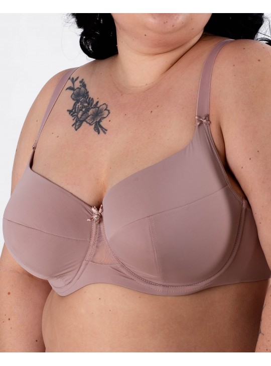 Бюстгальтер гладка чашка на тонкому поролоні Lanny mode  11555 капучіно 11555-3