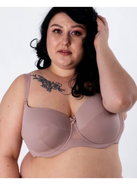 Бюстгальтер гладка чашка на тонкому поролоні Lanny mode  11555 капучіно 11555-3