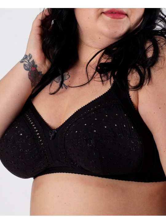 Бюстгальтер без кісточок Lanny mode 11818 чорний 5395-5