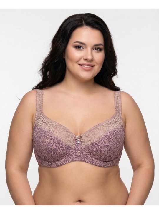 Бюстгальтер бавовняний з м'якою чашкою Lanny mode 11848 капучино 11848-1